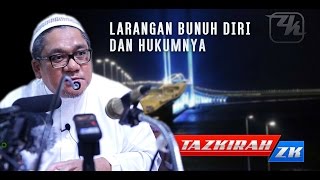 [Tazkirah]BUNUH DIRI DAN HUKUMNYA - USTAZ SHAMSURI HJ AHMAD