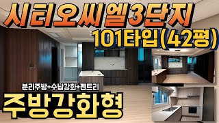 [시티오씨엘김미미] 101타입 주방강화형 시티오씨엘3단지 사전점검 내부영상