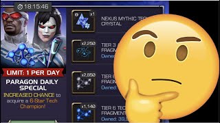 LETS GRADE THE NEW PARAGON DAILY SPECIAL! Marvel Contest of Champions