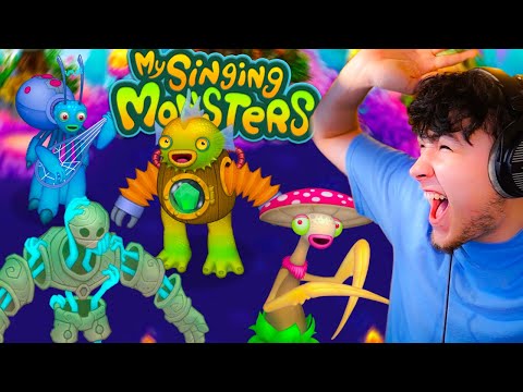 NEW FAVORITE MONSTER ON ETHEREAL ISLAND IN MY SINGING MONSTERS! ( FULL SONG )