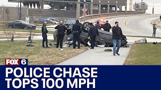 Cudahy police chase tops 100 mph | FOX6 News Milwaukee