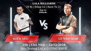 Live 🔴 Kiên Sếu - LeVan CoTe Ngo | ShowMatch Pool 10 Ball Pro Việt Nam 22/12/2024 | Hợp Cơ Billiard