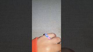 diy ring with rubber band.#beautifuldiy #diy #craft #ring#shorts.