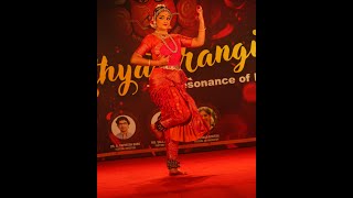 Tanishkaa's solo performance at Nrithyatarangini - The resonance of Dance 2023