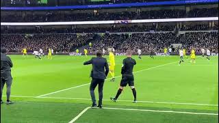 Tottenham Vs Brentford LIVE Conte on the touchline!