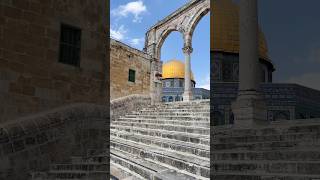 The Dome of the Rock on the Temple Mount. Jerusalem, Israel 2024