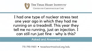 I'm Getting a Stress Test but My Doctor says I Don't Have to Run on a Treadmill Anymore