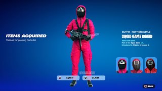 How To Get Squid Game Pink Guard Skin NOW FREE Fortnite! (Unlocked LEGO Squid Game Pink Guard Style)