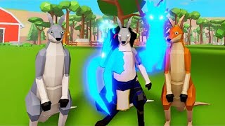 Canguru Brigão Virou Um Grande Lutador de Boxe | Animal Simulator ROBLOX