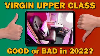 Flying Virgin Atlantic's A350 aircraft - in UPPER CLASS - to New York in July 2022