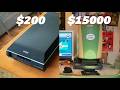 $200 Film Scanner VS $15000 Film Scanner Comparison