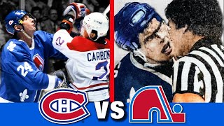 "The Most SAVAGE Games I Ever Played In" — The CRAZY Nordiques vs Canadiens Rivalry