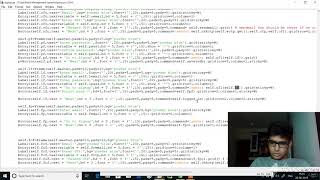 Python Tkinter GUI code explained tutorial-6 buttons signup and Login