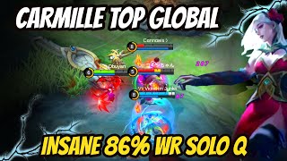 ASI JUEGA LA MEJOR CARMILLA SUPPORT DEL MUNDO! INSANA! | MOBILE LEGENDS