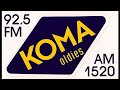 Aircheck of Oklahoma City radio station 1520 AM KOMA (October 13, 1990)