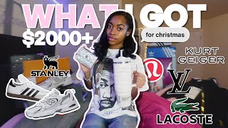 WHAT I GOT FOR CHRISTMAS HAUL '24 | lululemon, louis vutton, kurt geiger | TijuanaNicole