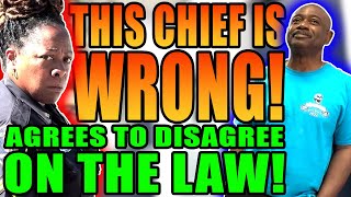 JMA vs. Chief -  HE is Confidently Wrong About Law!