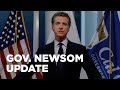 Gov. Gavin Newsom gives COVID-19, CA wildfire update