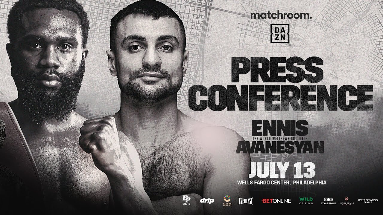 Jaron Ennis Vs David Avanesyan Plus Undercard Press Conference - YouTube