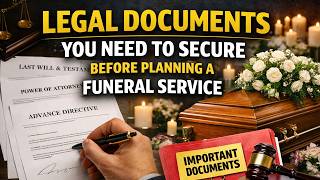 Legal Documents You Need to Secure Before Planning a Funeral Service