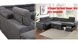 U Shaped Sectional Sleeper Sofa Is It Good ?