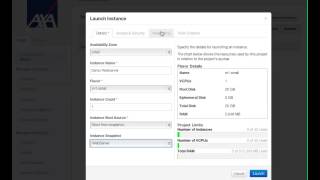 Openstack 2 Launch a server instance