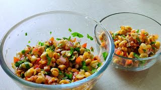 Instant Peanut Chaat Recipe | 3 Minutes Healthy Evening Snack Recipe || How to Peanut Chat Masala