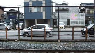 福井鉄道11　普通福井駅前経由田原町行き　越前武生→北府