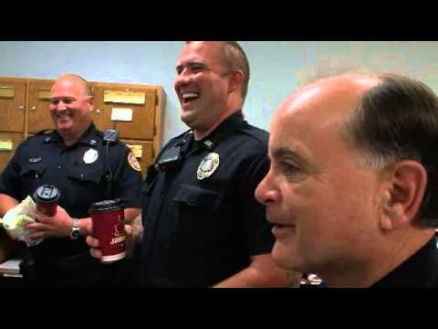 WLOX And Subway Honor Biloxi Police Department - YouTube