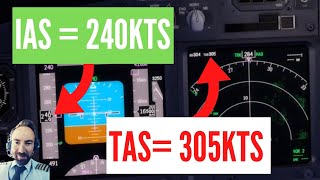 Idicated Airspeed and True Airspeed Behaviour During Climb - [SIMULATOR Example]