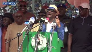 (Full Video) Wike Inaugurates Thousands Of Special Assistants To Rivers State Governor