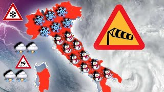 METEO ITALIA | Neve di Natale: l’elenco delle Città coinvolte è sorprendente