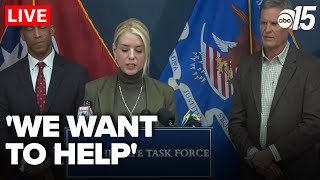 LIVE: Bondi on Memphis Safe Task Force