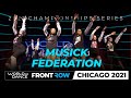 Musick Federation | Team Division | Frontrow | World of Dance Chicago 2021 | #WODCHI21