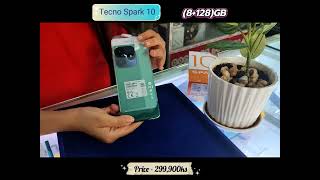 Tecno Spark 10 (8/128) officailကို မိန်းကလေးတစ်ယောက်ဖောက်...