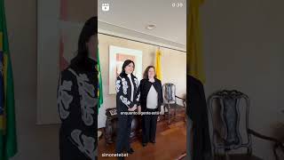 Ministra Simone Tebet em Washington durante agenda internacional