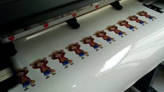 MT \u0026 Refretonic Print And Cut In One Machine For Printing Function