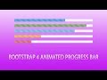 Bootstrap 4 progress bars