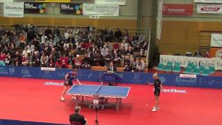 open lausanne 2013  semi final   Georgina Pota 57 vs Carole Grundisch 113