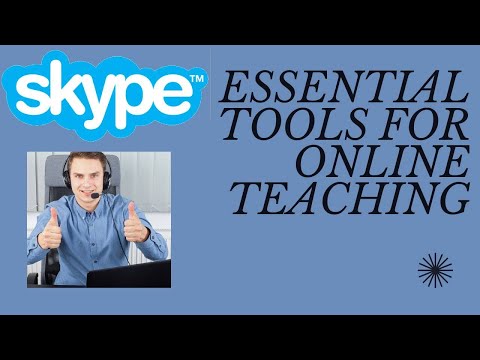 Teaching Online with Skype 2019 Part 1 – Complete Guide for Teachers #skype #teachonline