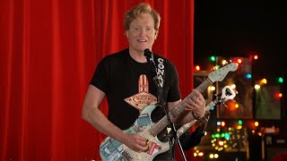 Conan & The Basic Cable Band Perform "Santa Claus Is Back In Town" | Team Coco