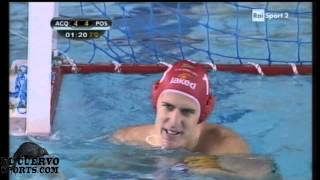 Acquachiara 7 Posillipo 10 Italian League 2014 18 1 14 water polo