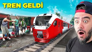 BÖYLE YAPARSANIZ FRANKLININ EVINE TREN GELIYOR - GTA 5 MODS