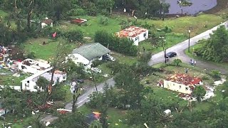 Severe weather causes serious damage in DeLand