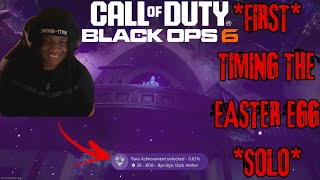 COMPLETING LIBERTY FALLS EASTER EGG *FIRST TRY* *SOLO* (Black Ops 6 Zombies) [BOSS FIGHT]