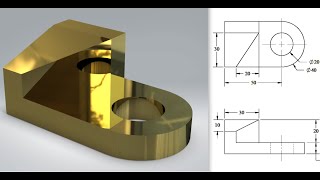 Lesson 27- SOLIDWORKS -Line,Circle,Center Rectangle-Step By Step-Tutorial for BEGINNERS