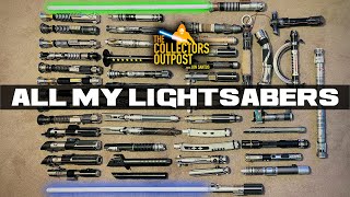 HUGE Lightsaber Collection!