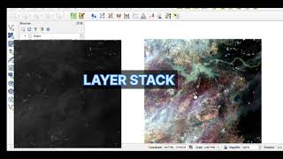 Layer stack in QGIS under 4 minutes