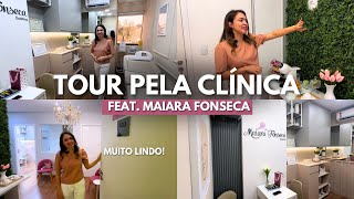 TOUR NA CLÍNICA DE ESTÉTICA ft. MAIARA FONSECA