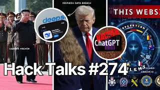 Hack Talks #274: 🚨 Hacking Forums SEIZED, ChatGPT Jailbreak EXPOSED, Lazarus STRIKES Again \u0026 More! 🔥